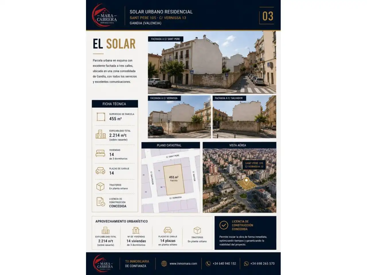 Vista exterior de Residencial en venda en Gandia