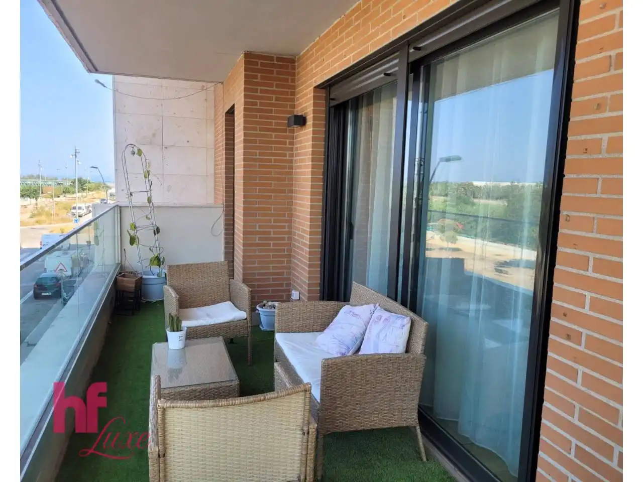 Terraza de Piso en venta en Sant Adrià de Besòs con Aire acondicionado, Calefacción y Parquet