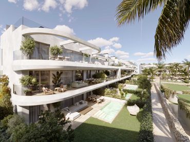 Apartament amb piscina en venda a Marbella Centro