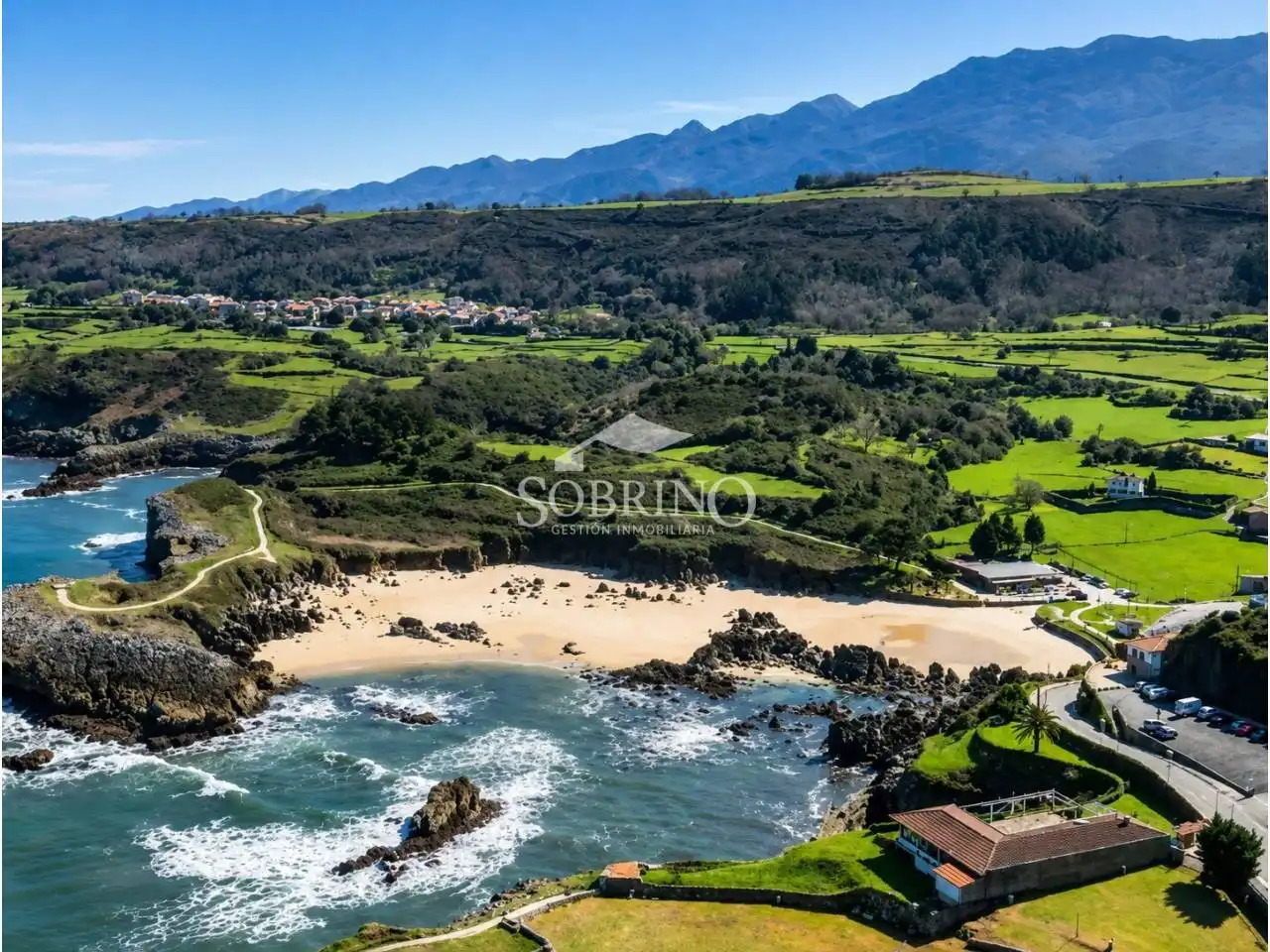 Exterior view of Flat for sale in Llanes  with Heating, Furnished and Alarm
