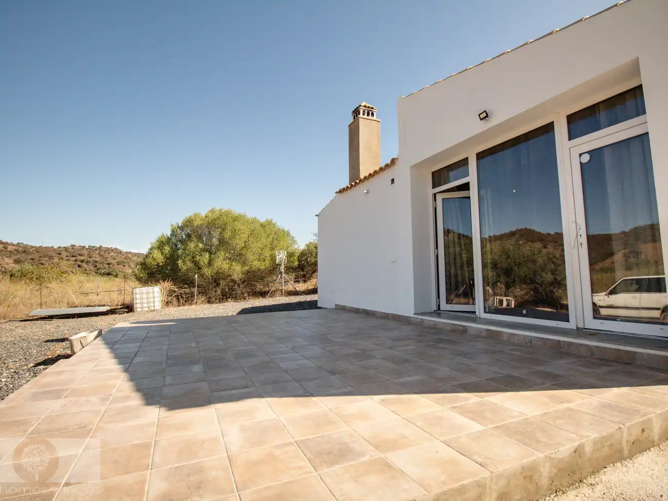 Terrassa de Finca rústica en venda en Sanlúcar de Guadiana