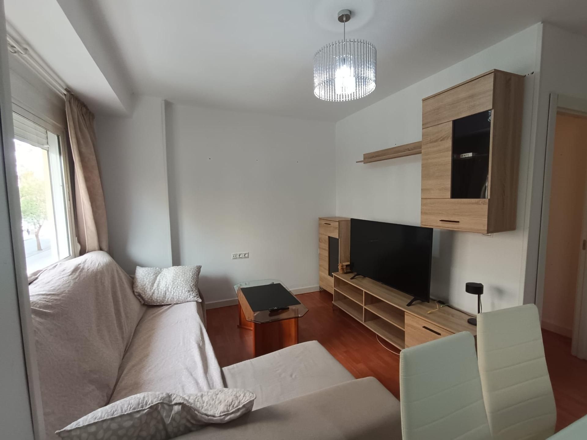 Living room of Flat to rent in Málaga Capital  with Air Conditioner