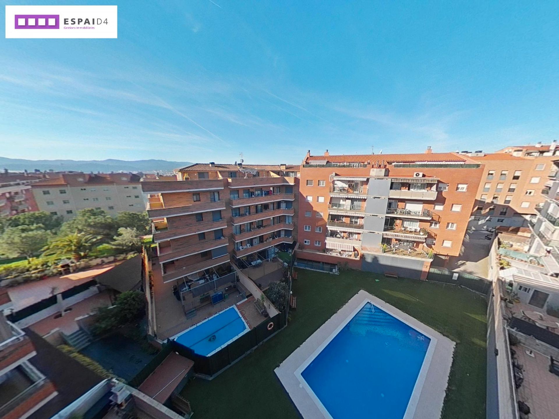 Swimming pool of Duplex for sale in Ripollet  with Air Conditioner, Heating and Terrace