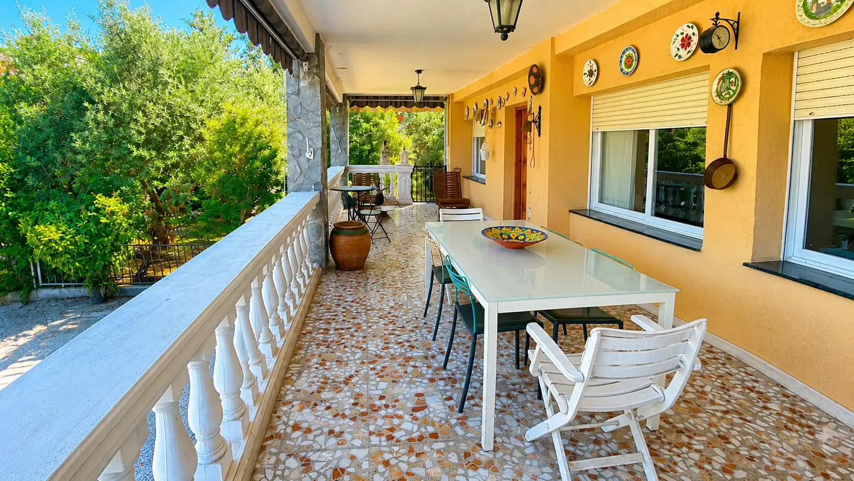 Terraza de Casa o chalet en venta en Vacarisses con Calefacción, Jardín privado y Balcón