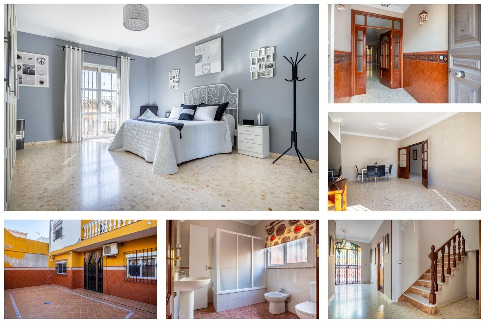 Exterior view of House or chalet for sale in Alcalá de Guadaira  with Air Conditioner, Terrace and Storage room