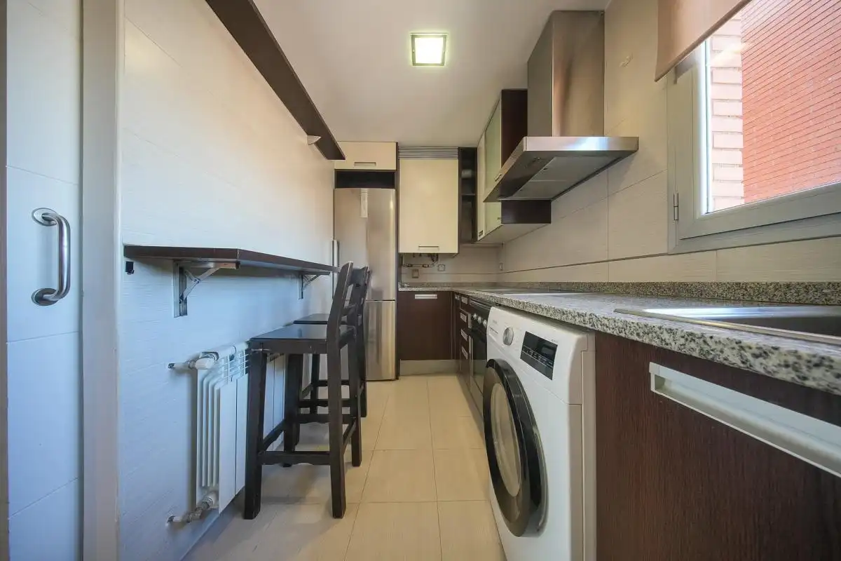 Kitchen of Attic for sale in Madrid  with Air Conditioner, Heating and Private garden