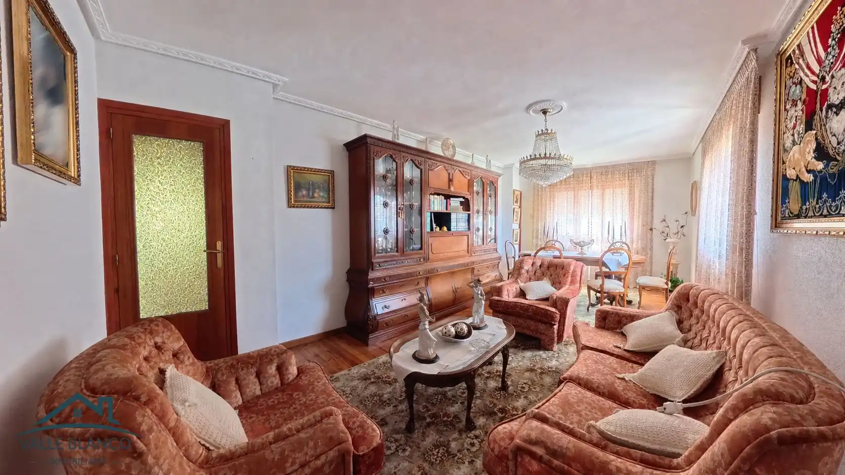Sala de estar de Piso en venta en Campoo de Enmedio con Calefacción, Terraza y Trastero