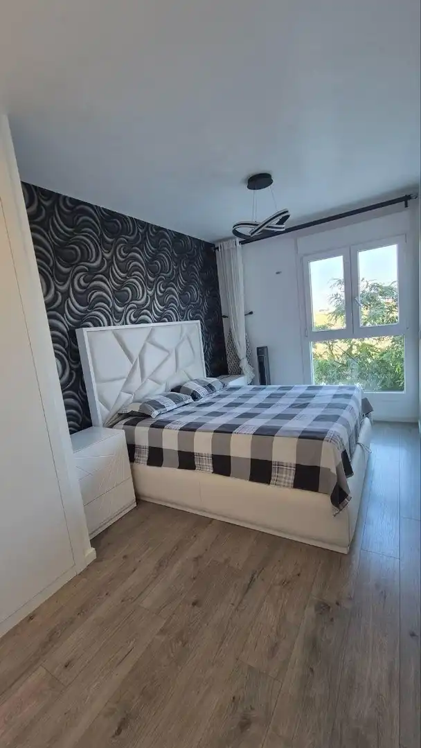 Schlafzimmer von Wohnung zur Miete in Valencia mit Terrasse, Möbliert und Gemeinschaftspool