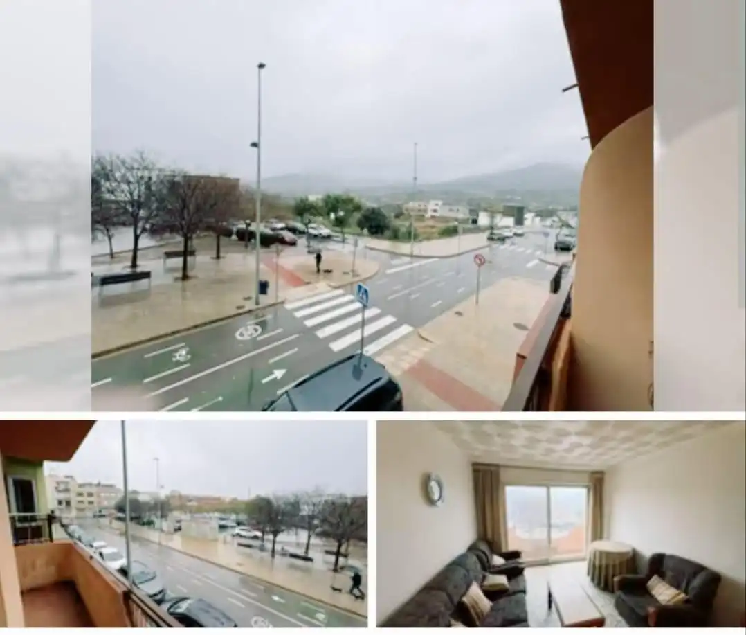 Vista exterior de Piso en venta en Onda con Amueblado y Balcón