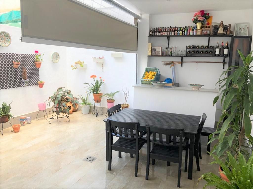 Terrace of Single-family semi-detached for sale in Pilas  with Air Conditioner and Heating