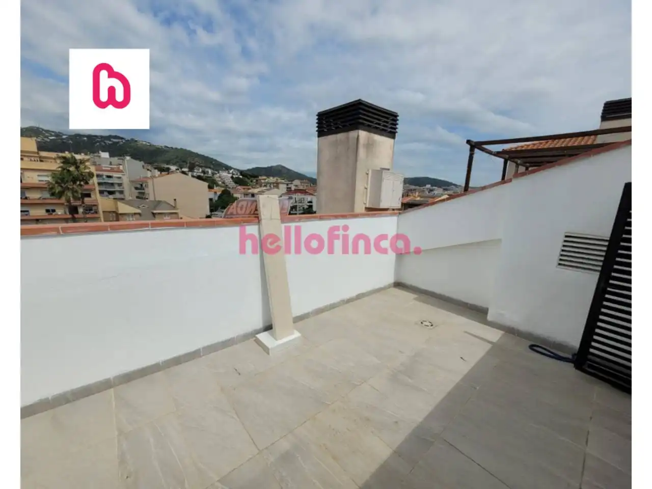 Terrace of Flat for sale in Pineda de Mar  with Heating, Parquet flooring and Terrace