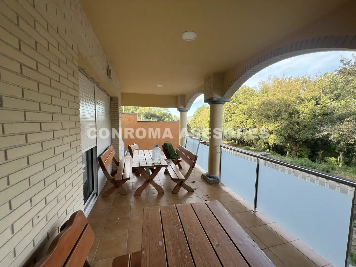 Terrassa de Casa o xalet en venda en Vidreres amb Aire condicionat, Calefacció i Jardí privat