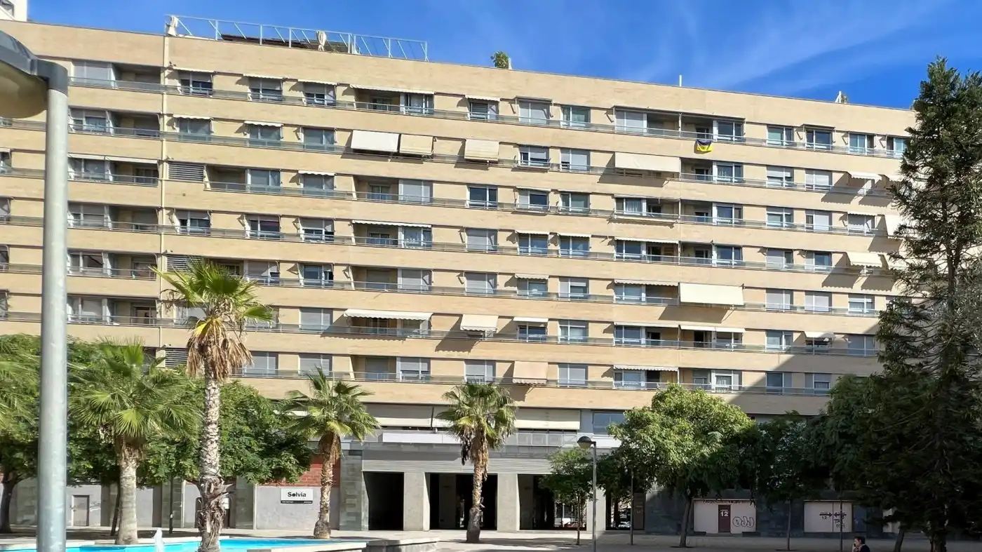 Vista exterior de Piso de alquiler en Alicante / Alacant con Aire acondicionado, Calefacción y Terraza