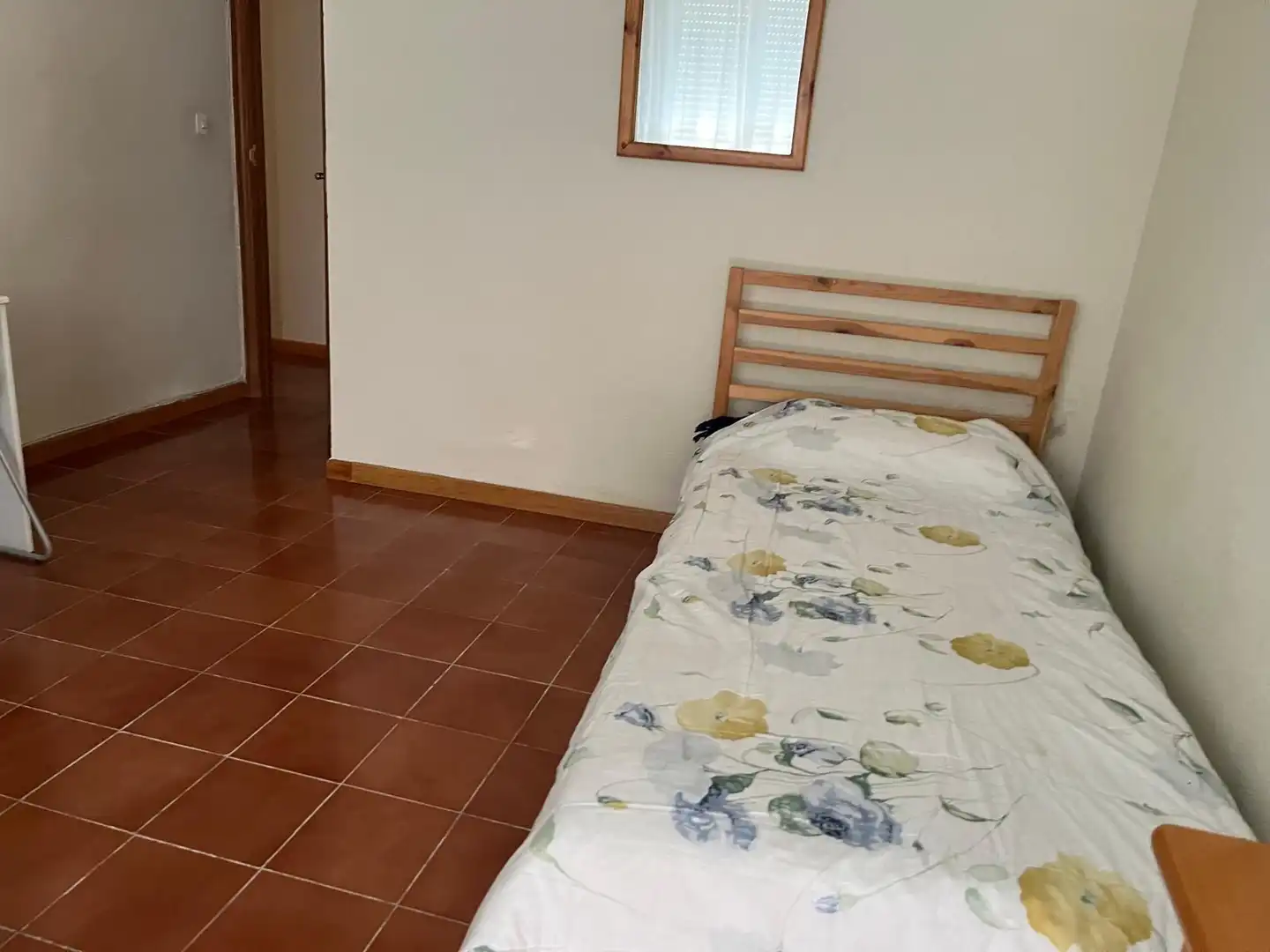 Bedroom of Flat for rent in Almansa  with Heating, Terrace and Furnished