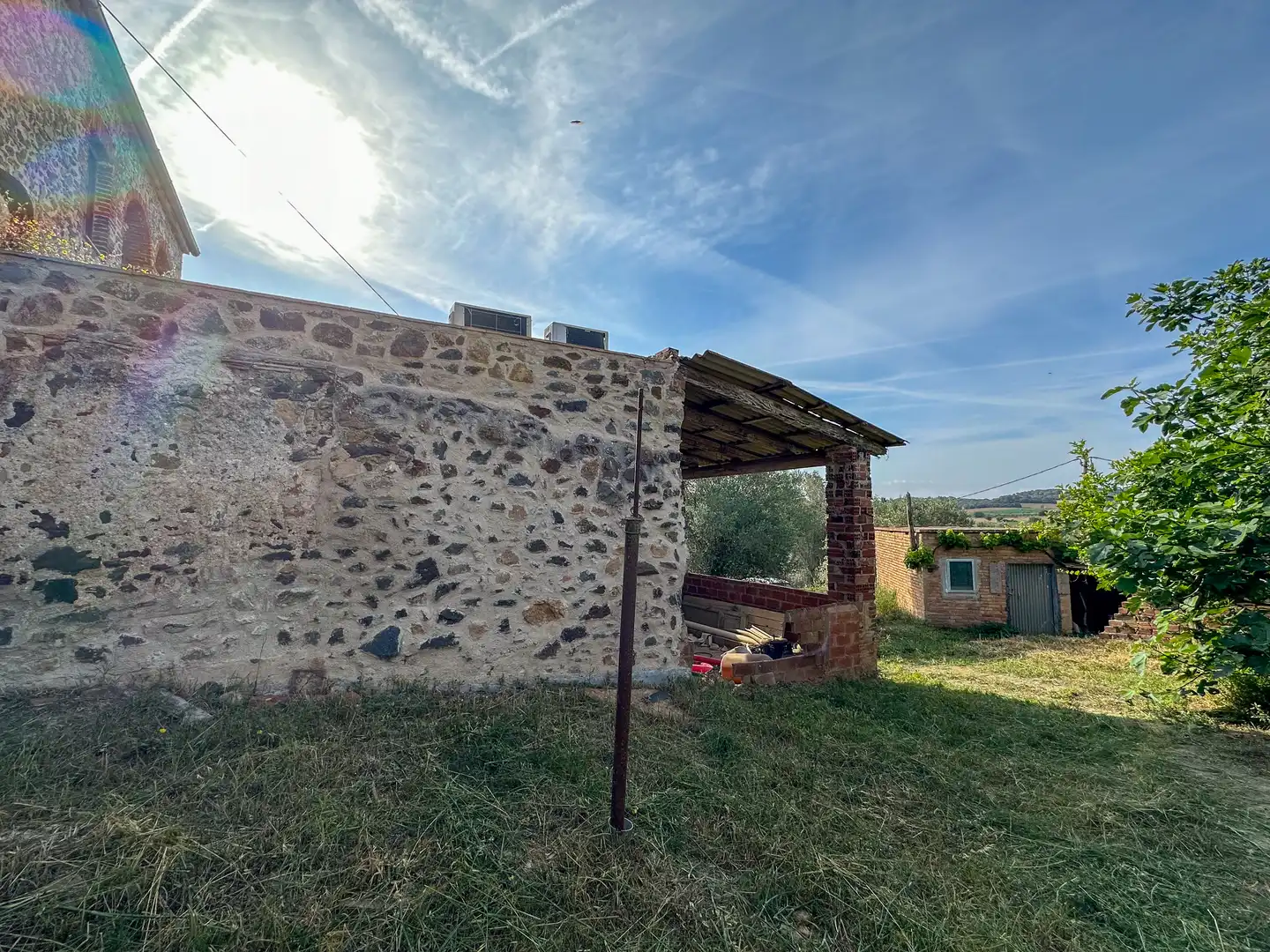 Vista exterior de Finca rústica en venta en Vall-llobrega con Jardín privado