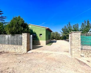 Exterior view of House or chalet for sale in Benicolet  with Private garden and Terrace