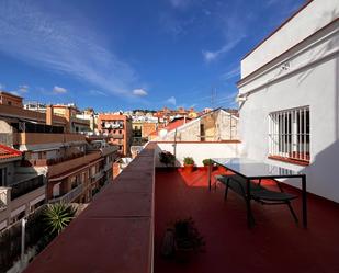 Terrace of Flat to rent in  Barcelona Capital  with Air Conditioner, Heating and Parquet flooring