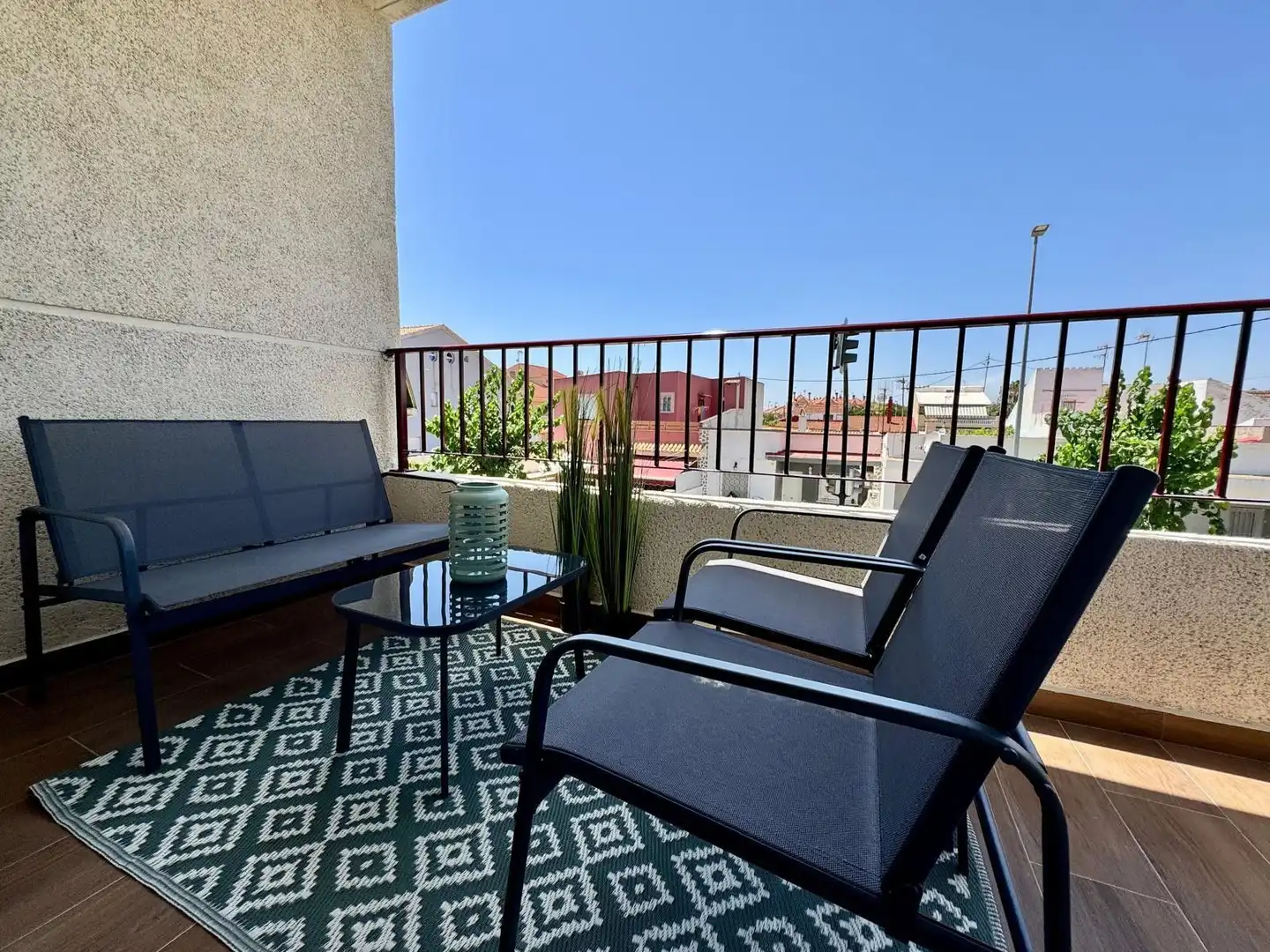 Terrassa de Apartament en venda en Pilar de la Horadada amb Aire condicionat, Calefacció i Moblat