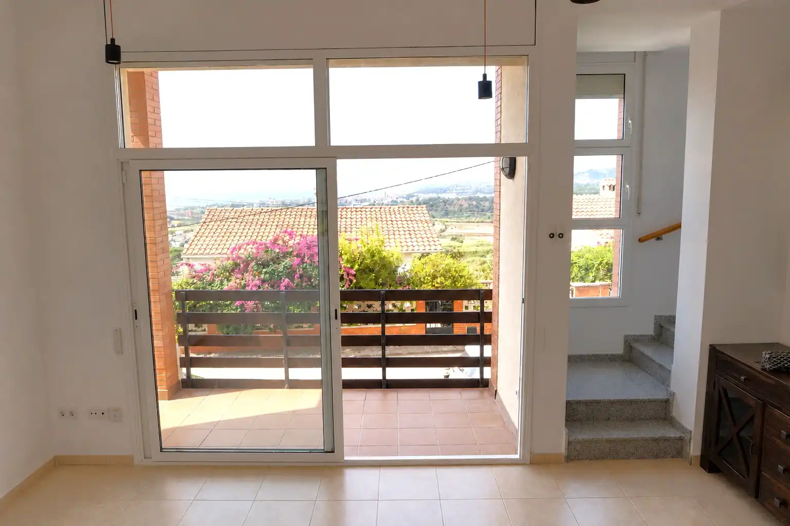Terrassa de Casa adosada en venda en Pineda de Mar amb Calefacció, Jardí privat i Terrassa