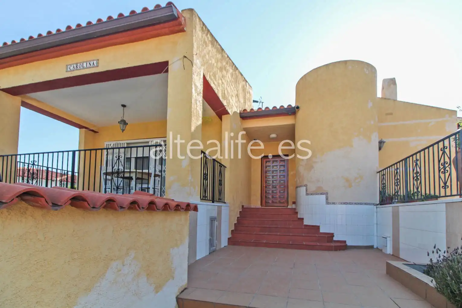 Exterior view of Houses for sale in Altea  with Air Conditioner, Terrace and Community pool