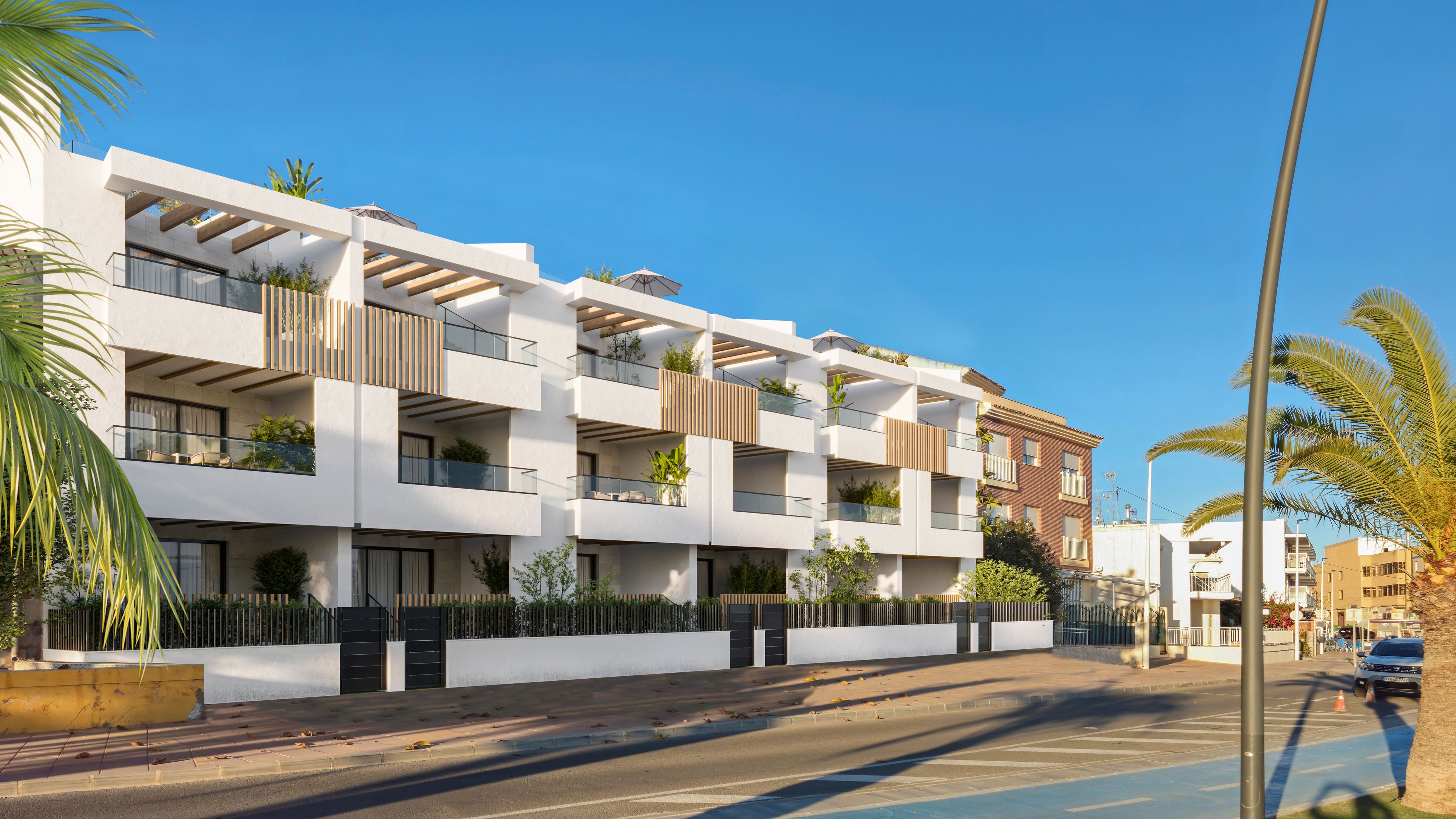 Exterior view of Apartment for sale in Sant Joan d'Alacant  with Air Conditioner