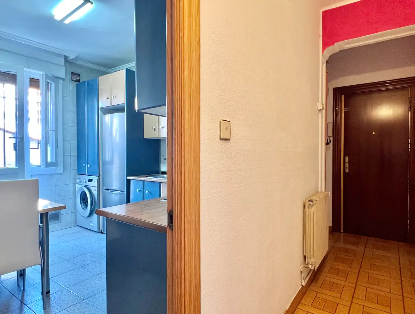 Küche von Wohnung zum Verkauf in Vitoria - Gasteiz mit Heizung, Parkett und Terrasse