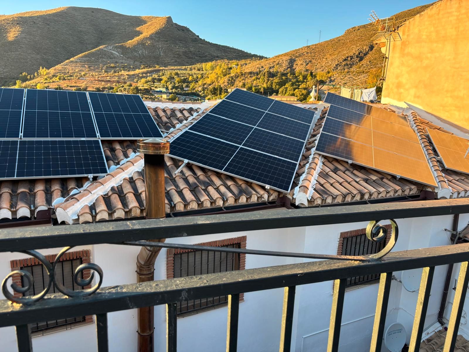 Vista exterior de Pis de lloguer en Güéjar Sierra amb Aire condicionat, Calefacció i Moblat