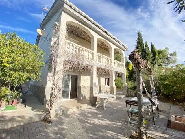 Vista exterior de Casa o chalet en venta en Vallirana con Calefacción, Jardín privado y Terraza