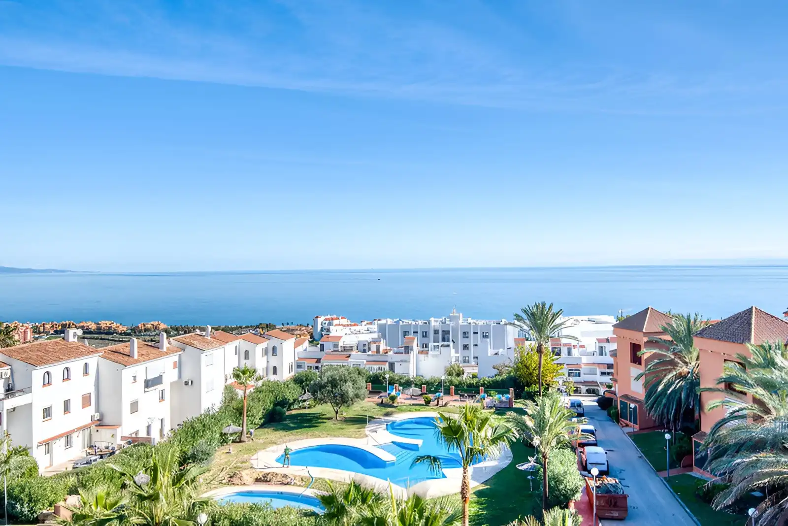 Exterior view of Attic for sale in Manilva  with Air Conditioner, Terrace and Swimming Pool