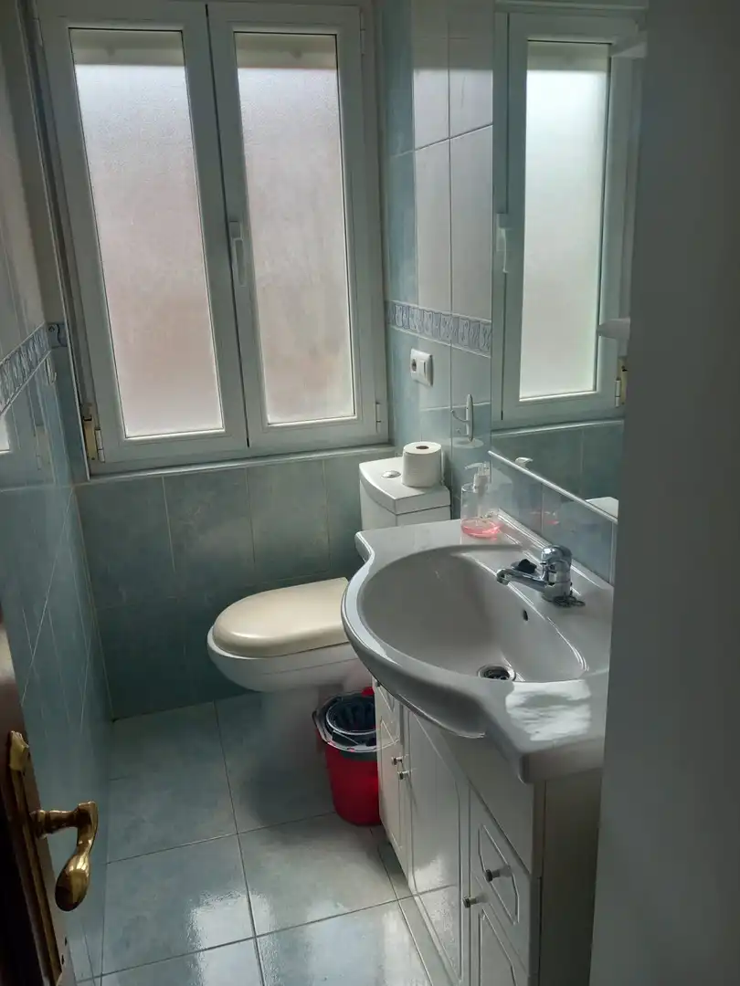Bathroom of Flat for sale in Torrelavega   with Heating, Terrace and Furnished