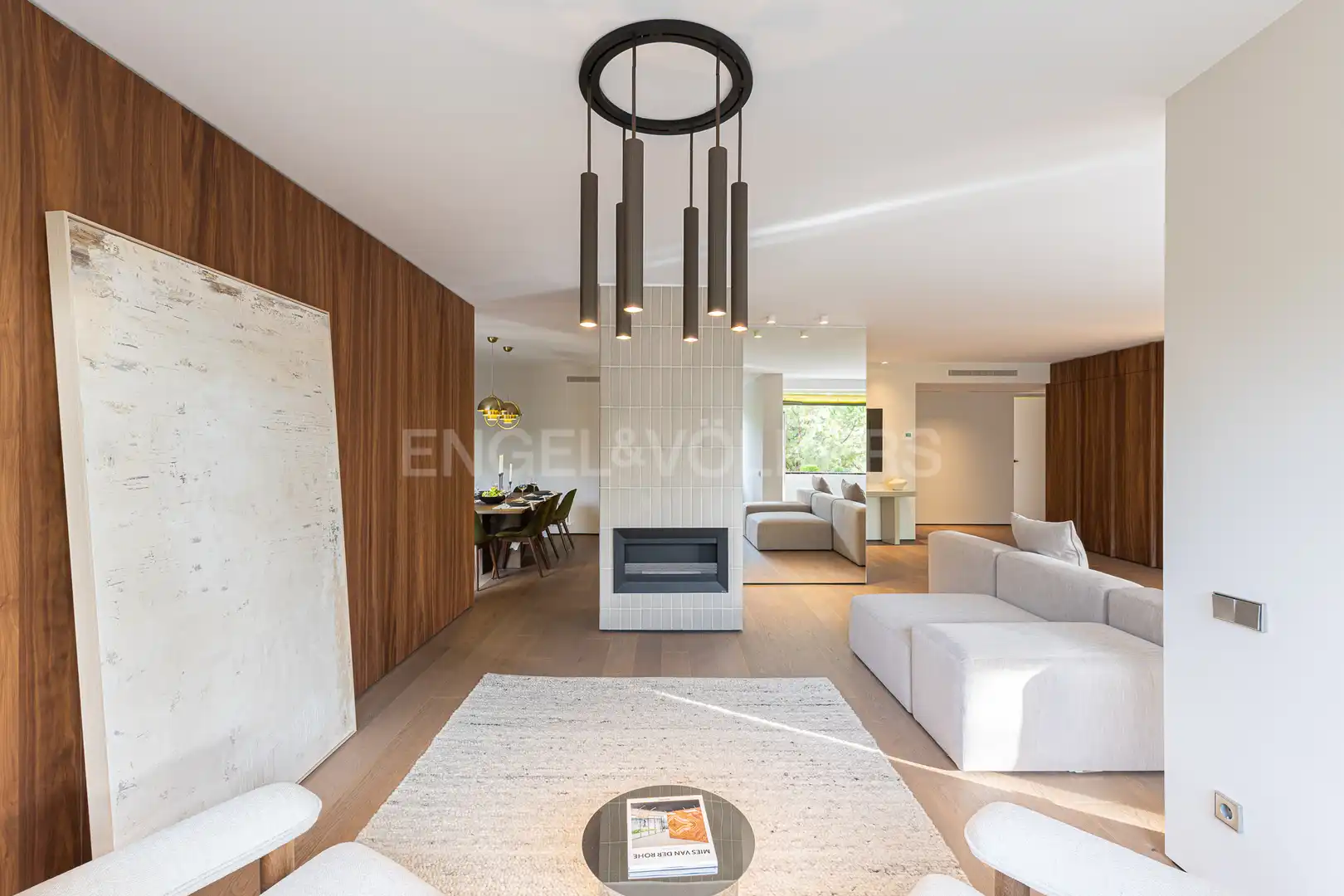 Sala de estar de Piso en venta en Barcelona con Aire acondicionado, Calefacción y Parquet