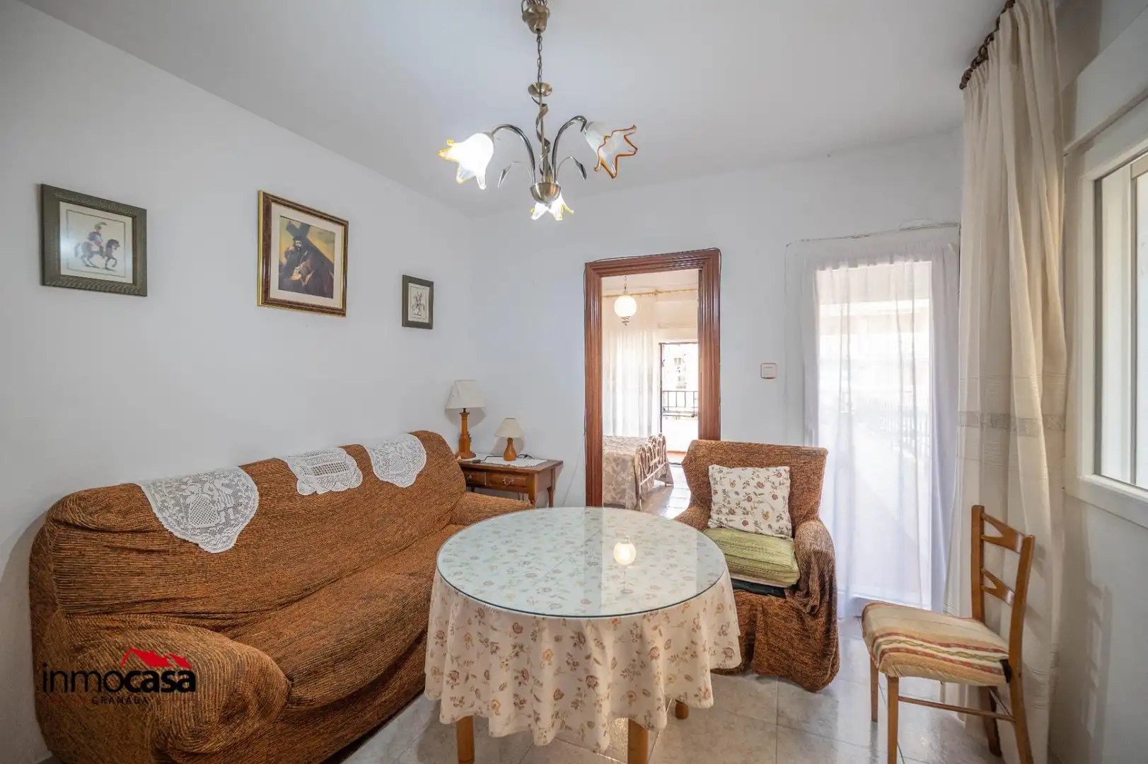 Wohnzimmer von Wohnung zum Verkauf in Granada mit Klimaanlage und Möbliert
