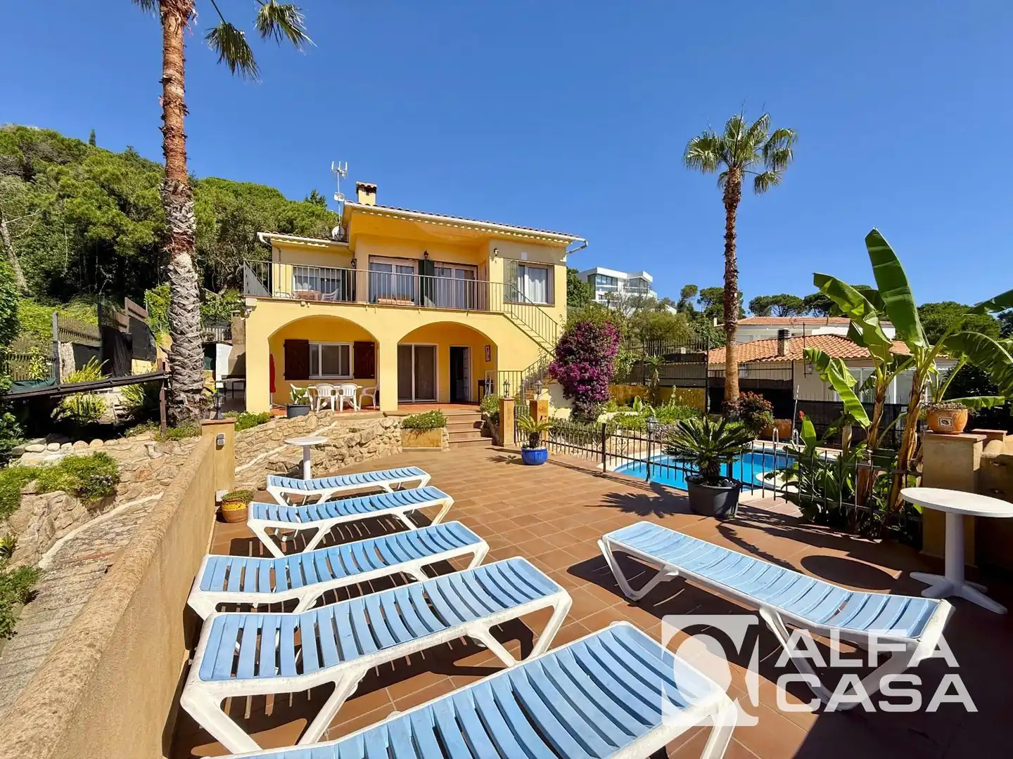 Exterior view of Houses for sale in Lloret de Mar  with Heating, Terrace and Storage room