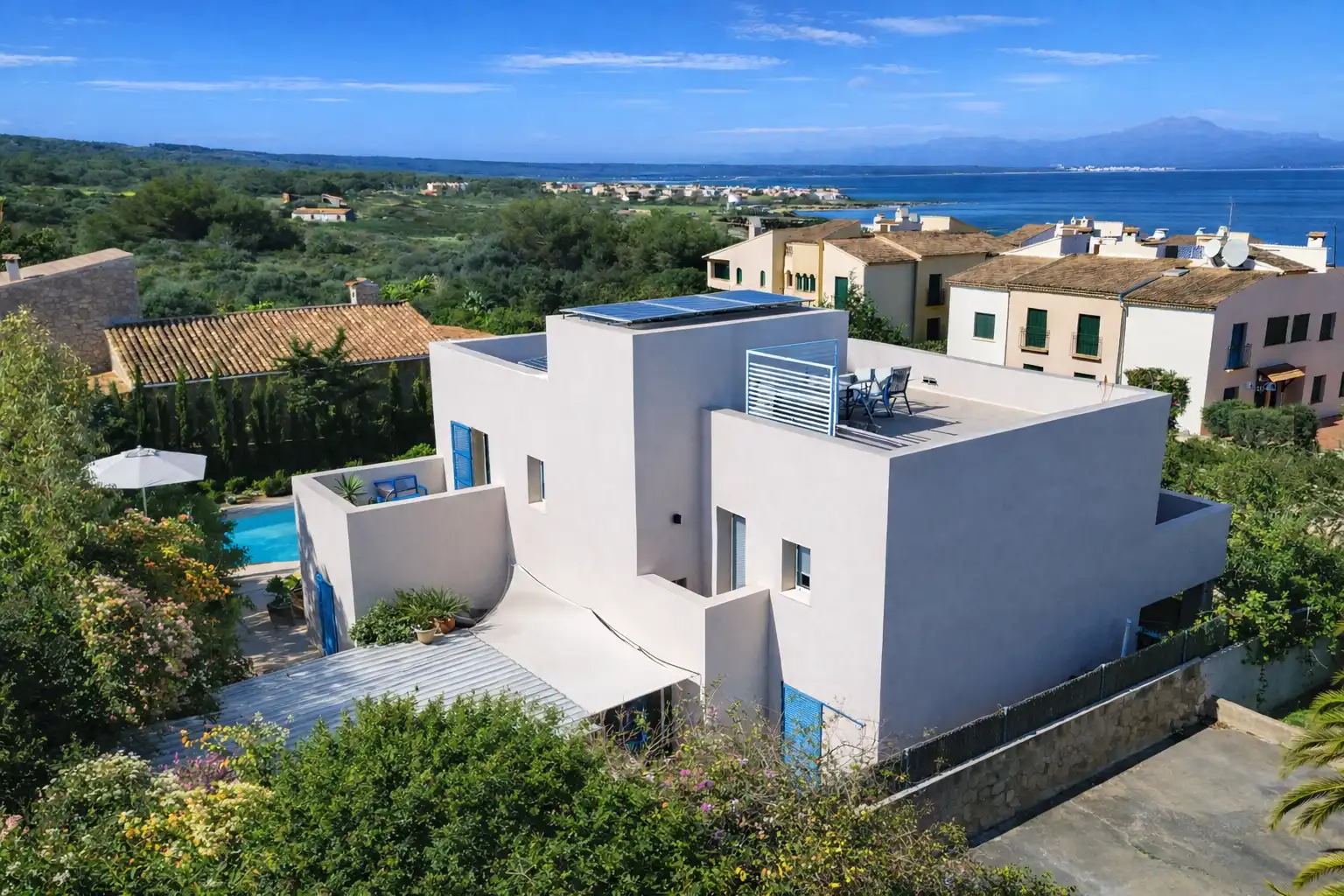 Exterior view of Country homes for sale in Artà  with Air Conditioner, Heating and Terrace