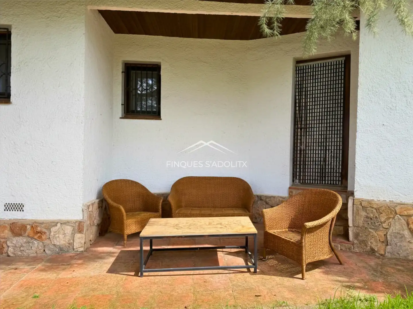 Terrassa de Casa o xalet en venda en Santa Cristina d'Aro amb Calefacció, Jardí privat i Parquet