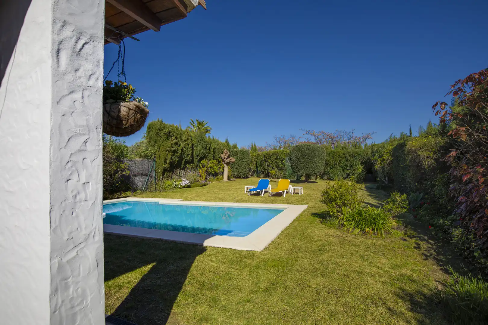 Garden of Houses for sale in Benahavís  with Air Conditioner, Heating and Private garden