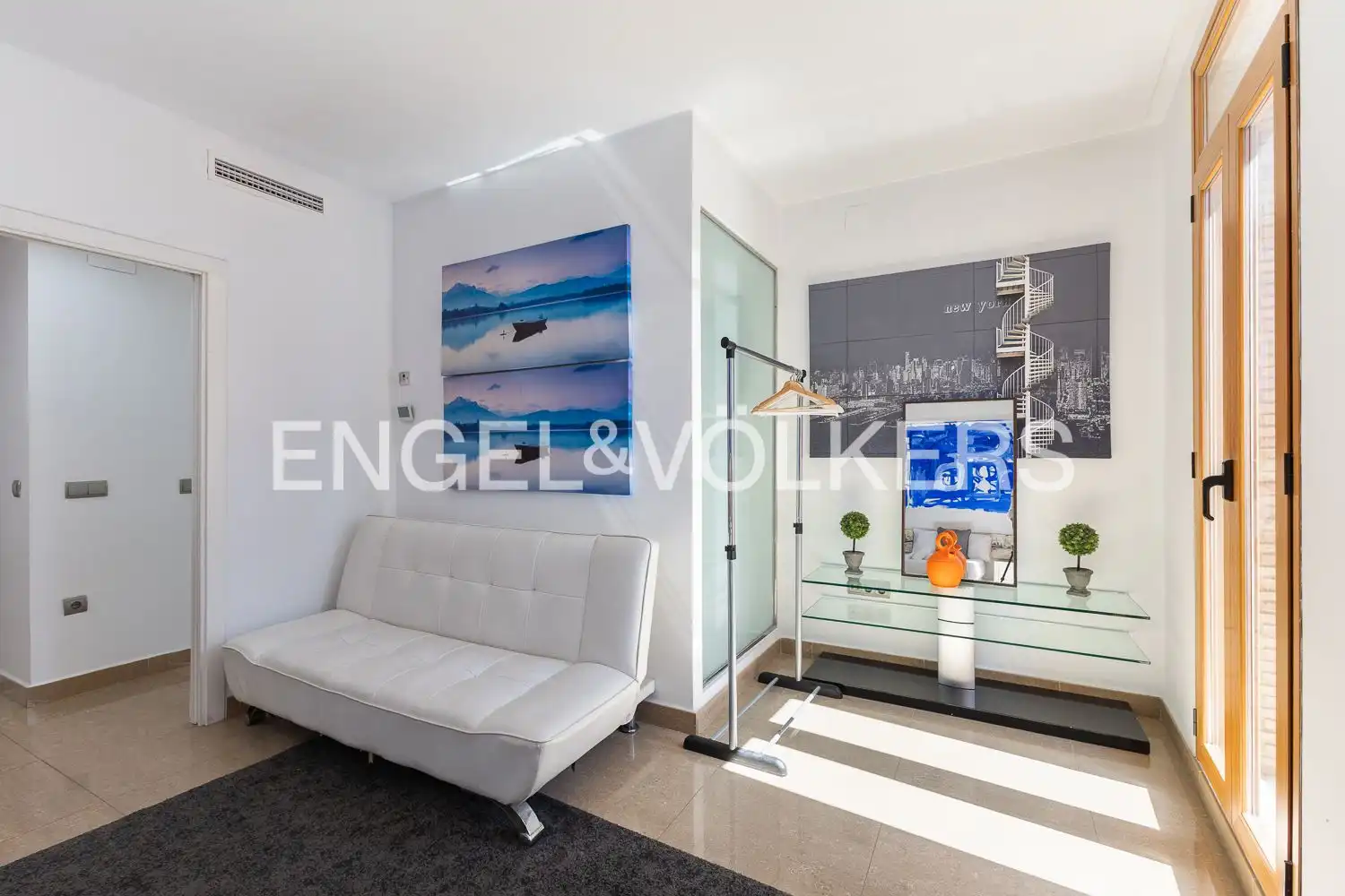 Sala de estar de Piso en venta en Valencia con Aire acondicionado, Calefacción y Jardín privado