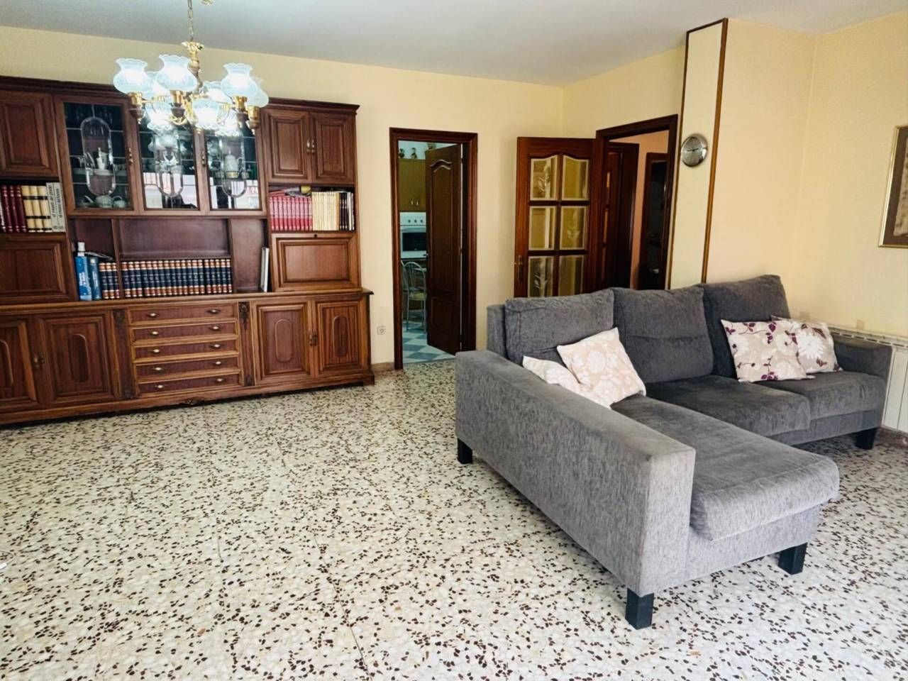Living room of Flat for sale in Vilanova i la Geltrú  with Heating, Terrace and Balcony