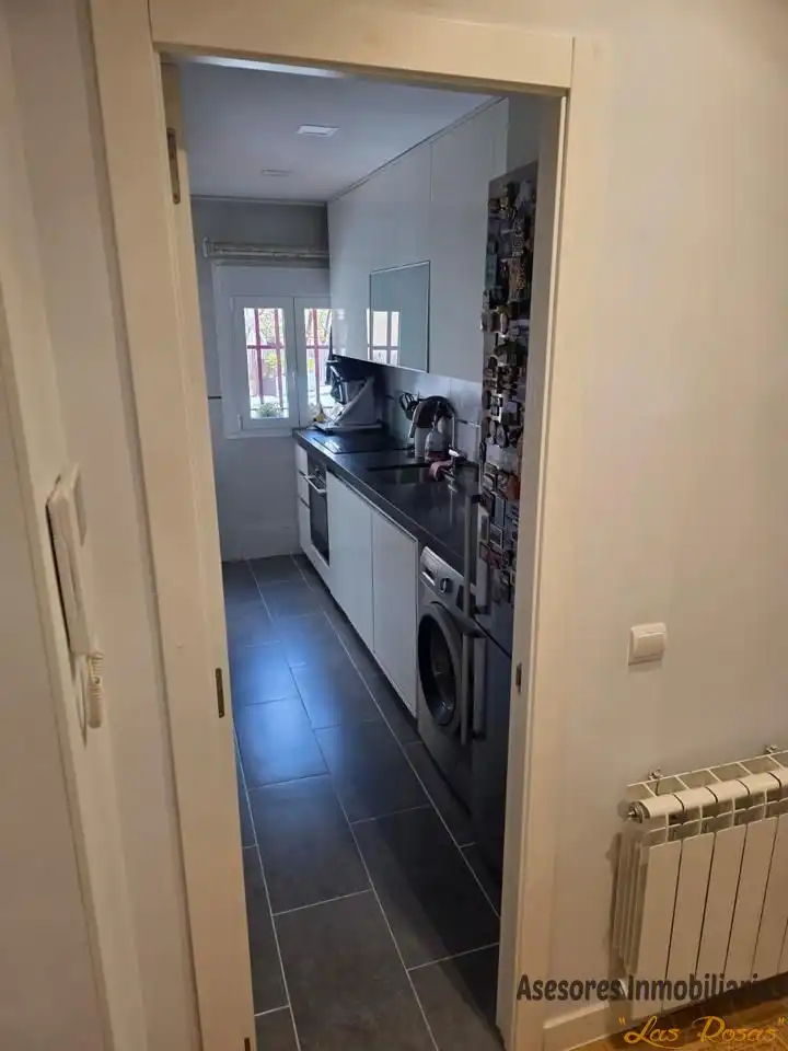 Küche von Wohnung zum Verkauf in Madrid mit Klimaanlage, Heizung und Parkett