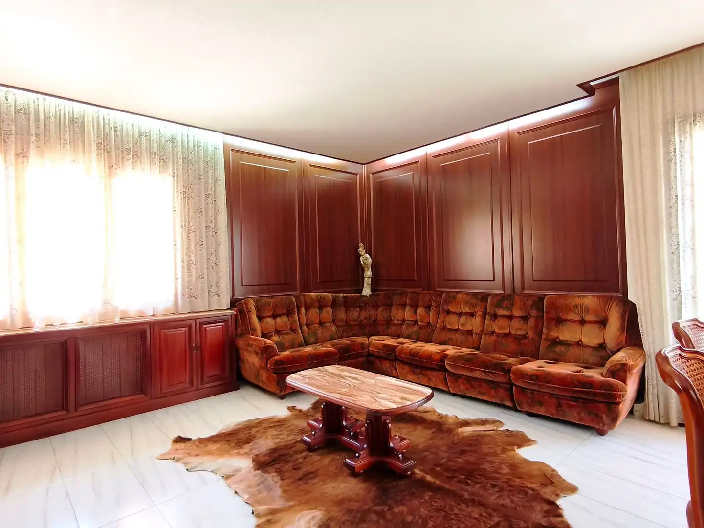 Sala de estar de Casa o chalet en venta en Anglès con Calefacción, Jardín privado y Terraza