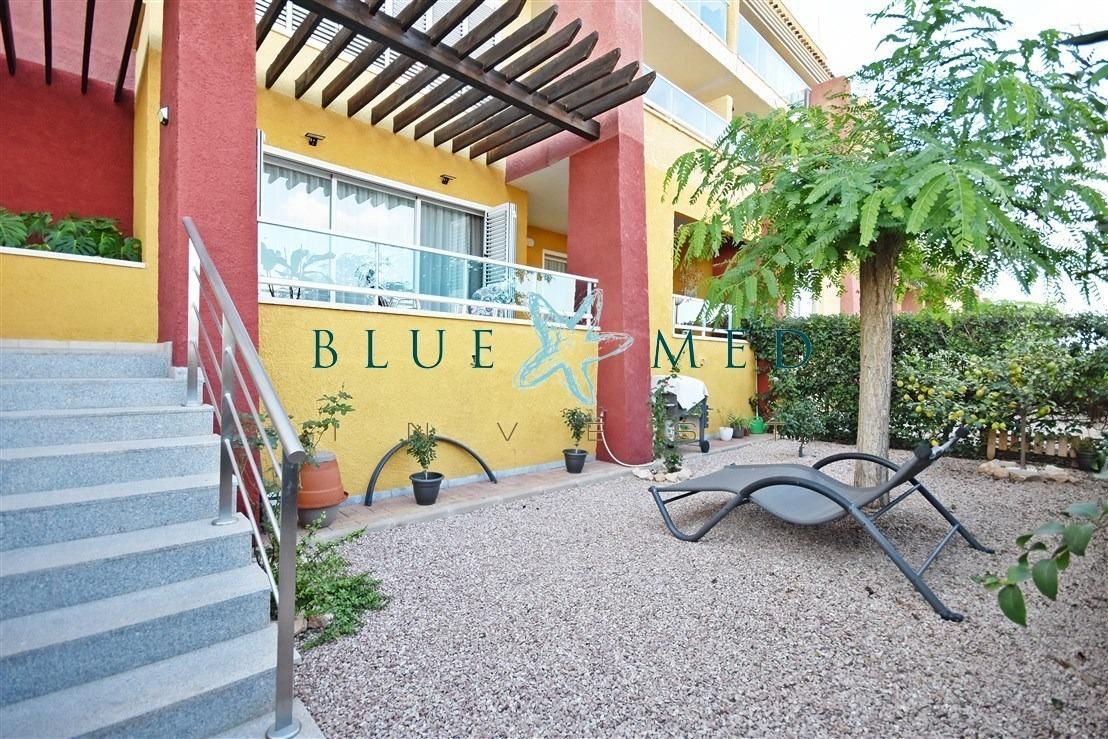 Exterior view of Apartment for sale in Fuente Álamo de Murcia  with Air Conditioner, Heating and Private garden