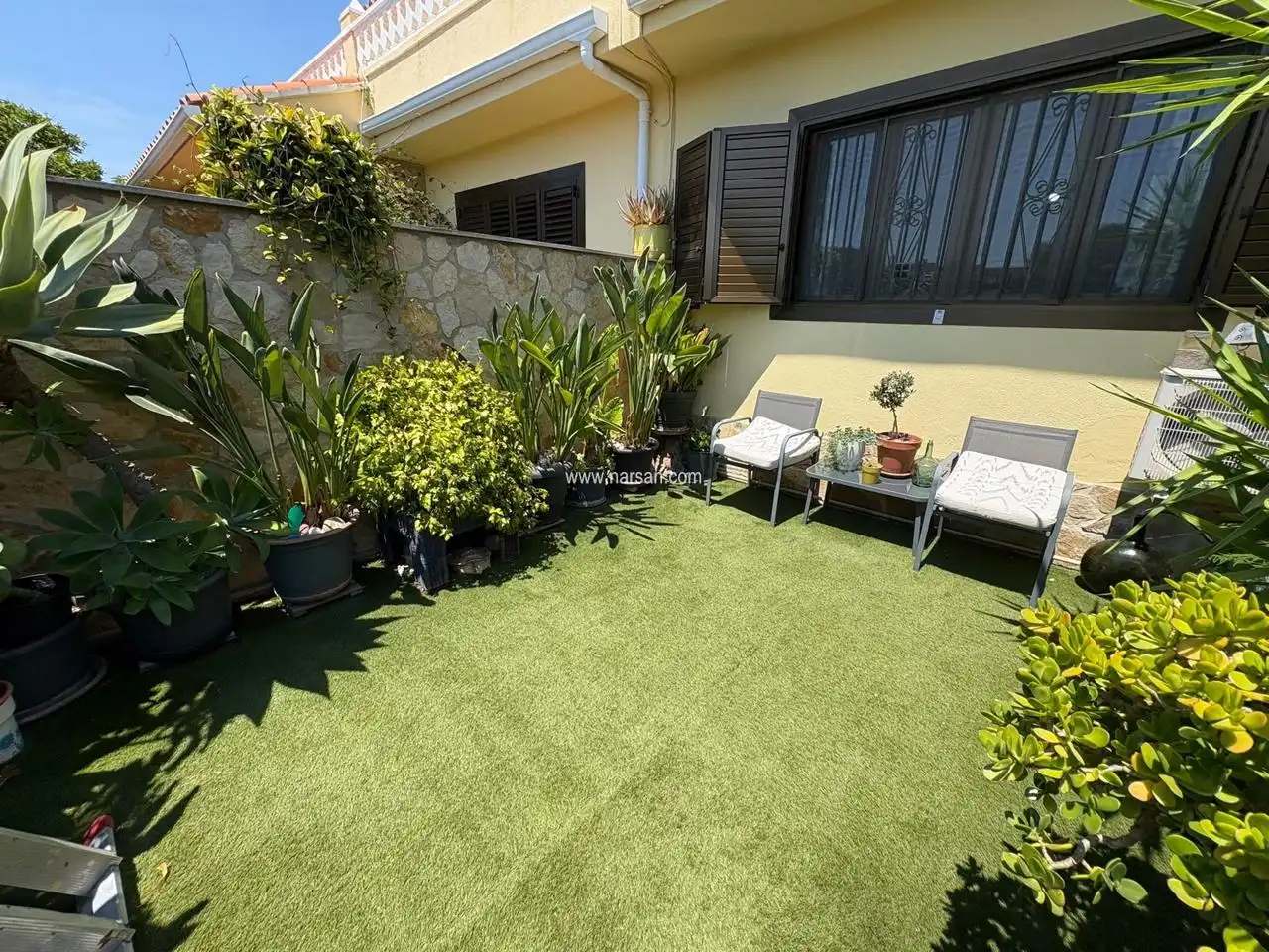 Terrassa de Casa adosada en venda en Benicasim / Benicàssim amb Aire condicionat, Jardí privat i Terrassa