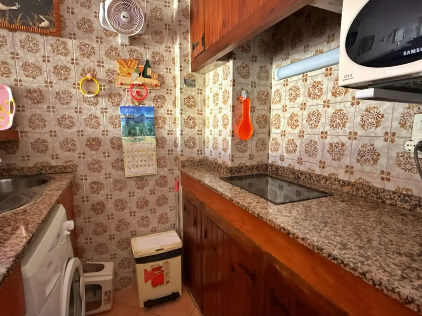 Kitchen of Apartments for sale in Calpe / Calp  with Air Conditioner, Heating and Private garden