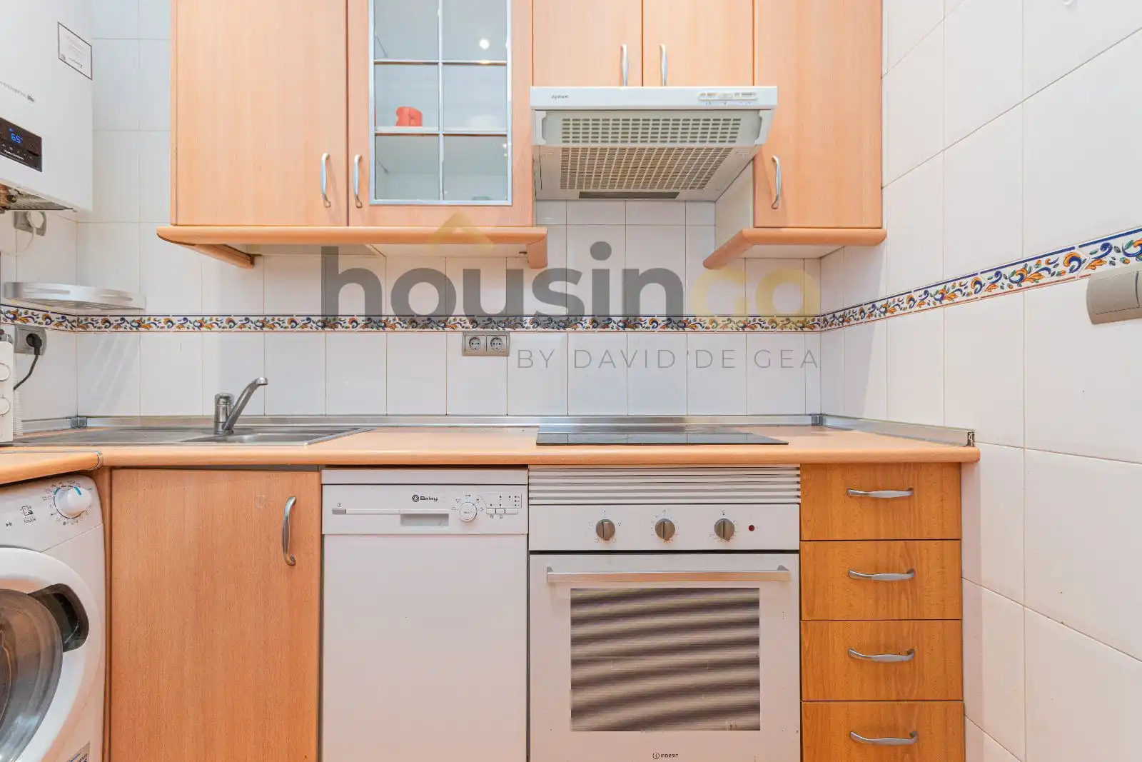 Küche von Wohnung zur Miete in Madrid mit Klimaanlage, Heizung und Möbliert