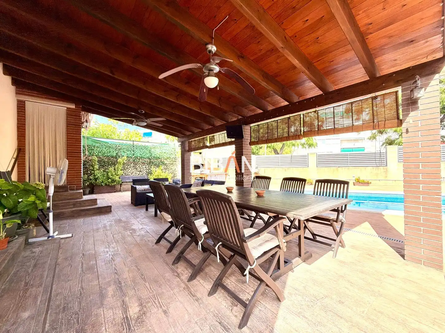 Terrace of Detached homes for sale in Tarragona  with Air Conditioner, Heating and Storage room