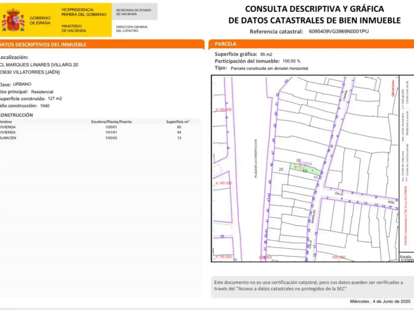 Vista exterior de Piso en venta en Villatorres con Trastero y Balcón