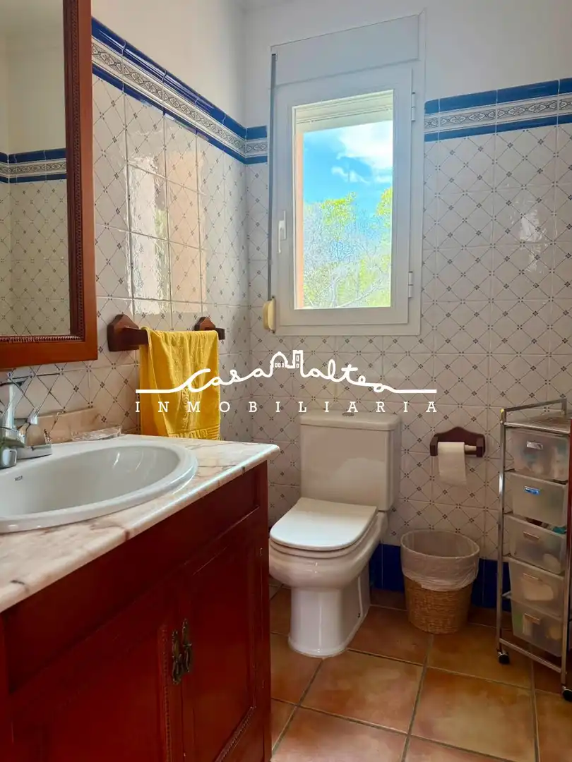 Baño de Casa o chalet de alquiler en Altea con Calefacción, Jardín privado y Terraza