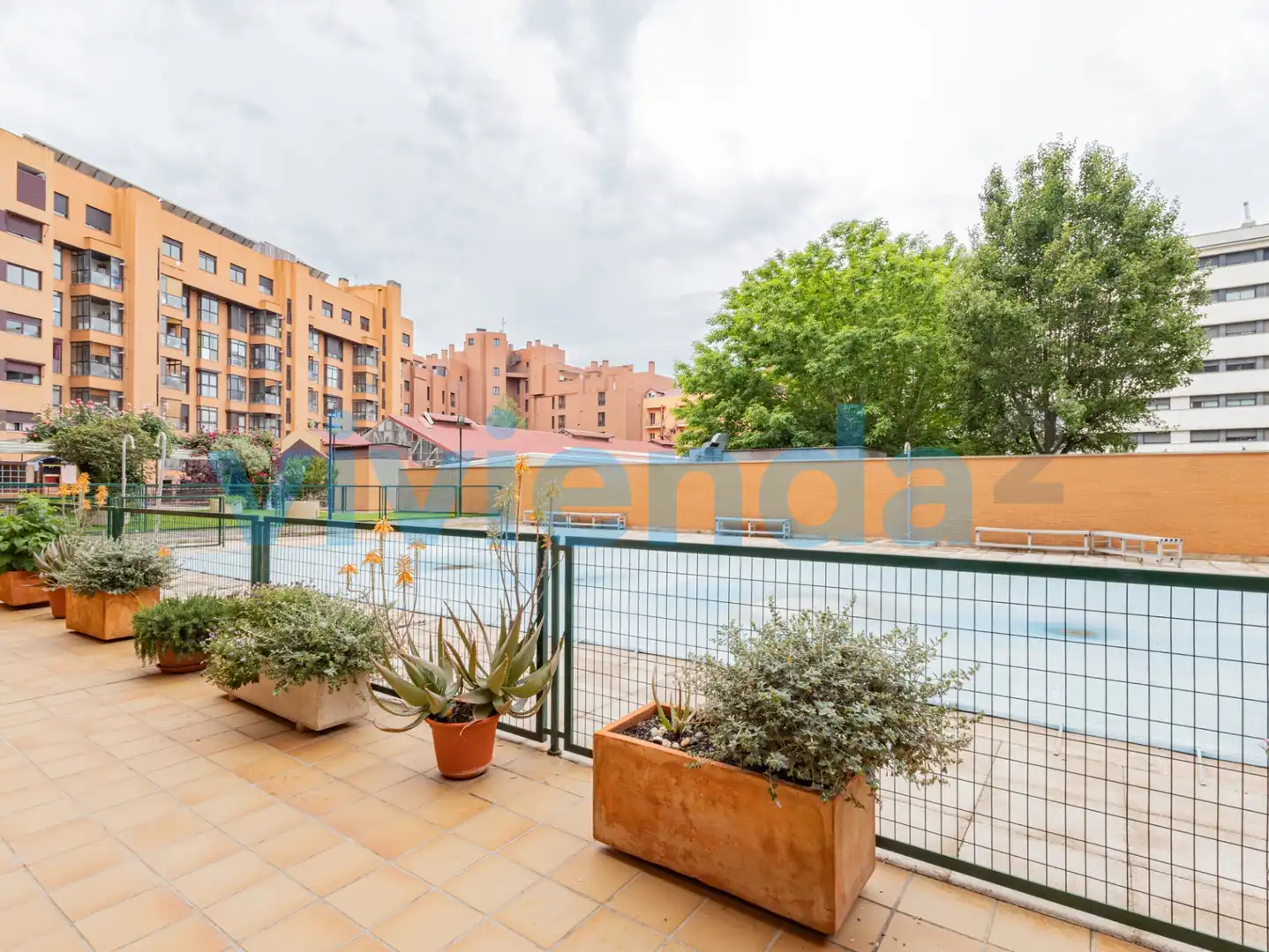 Terrace of Flat for sale in Madrid  with Air Conditioner, Heating and Storage room