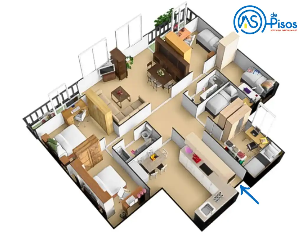 Appartement avec terrasse à louer à Calle de San Roque 17, imagen 18