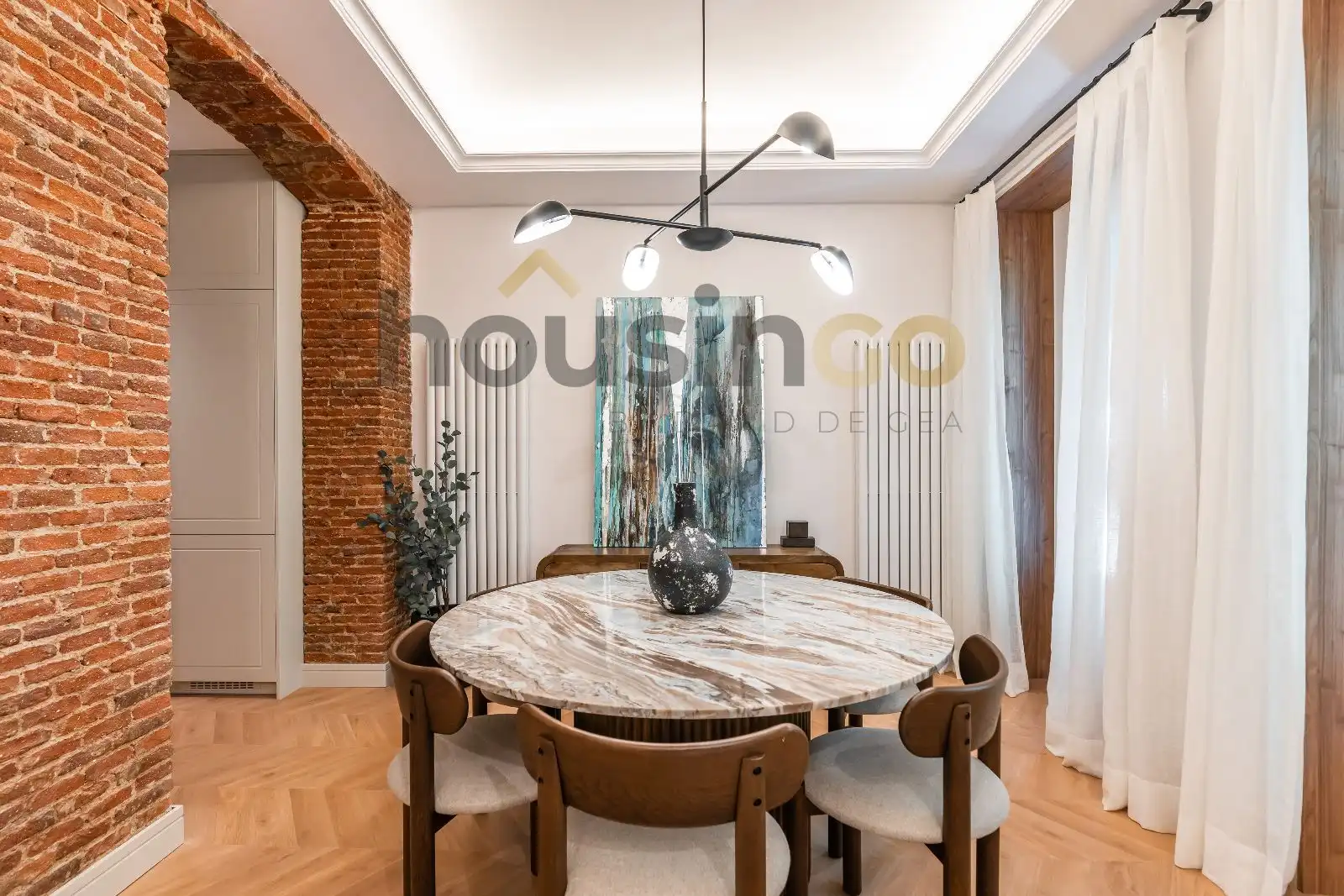 Dining room of Flat for sale in Madrid  with Air Conditioner, Heating and Terrace